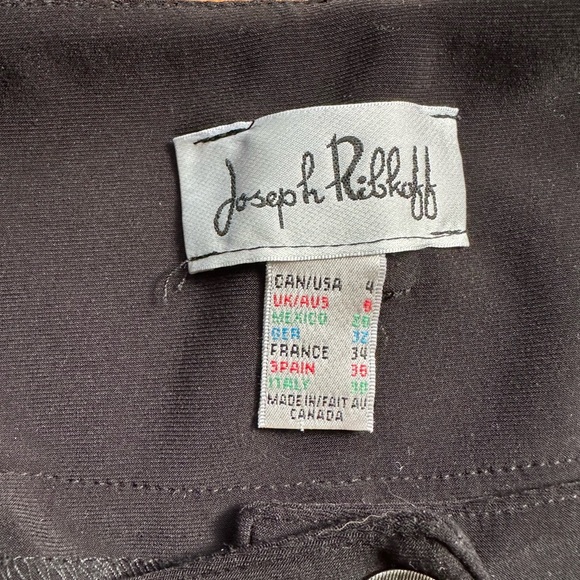 Joseph Ribkoff Black Capris - Picture 4 of 5